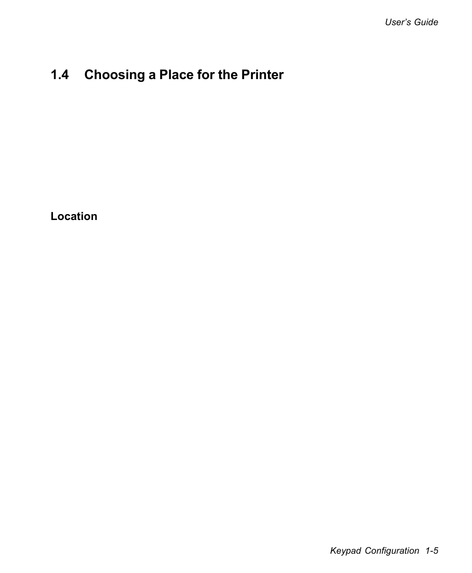 4 choosing a place for the printer | AMT Datasouth documax 3300 User Manual | Page 19 / 221