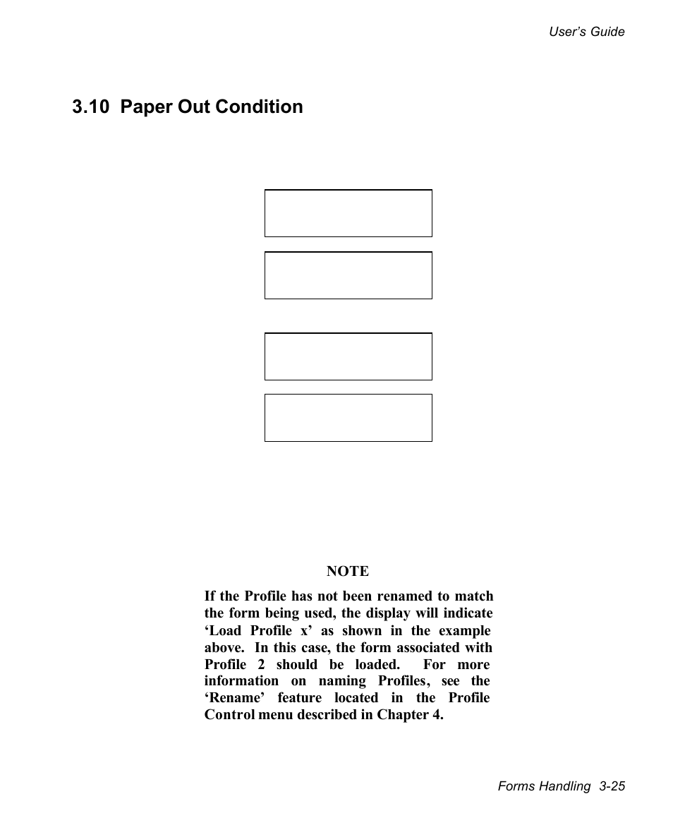 10 paper out condition | AMT Datasouth documax 3300 User Manual | Page 71 / 221
