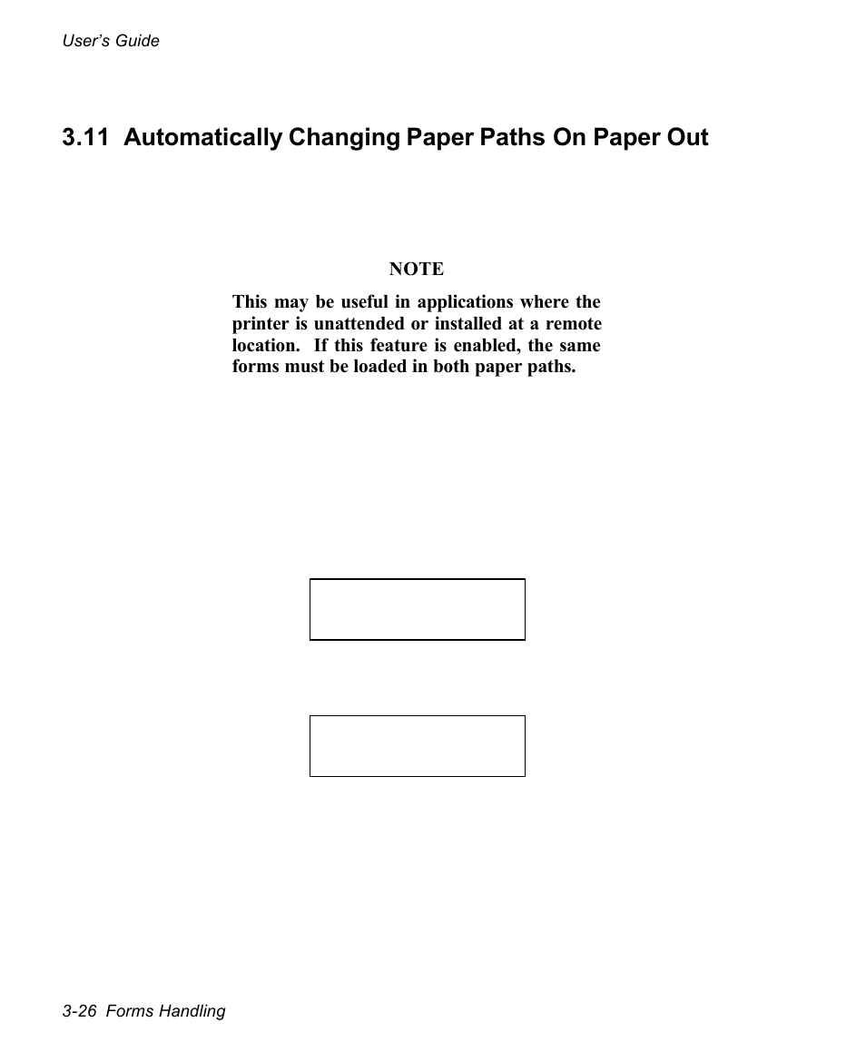 11 automatically changing paper paths on paper out | AMT Datasouth documax 3300 User Manual | Page 72 / 221