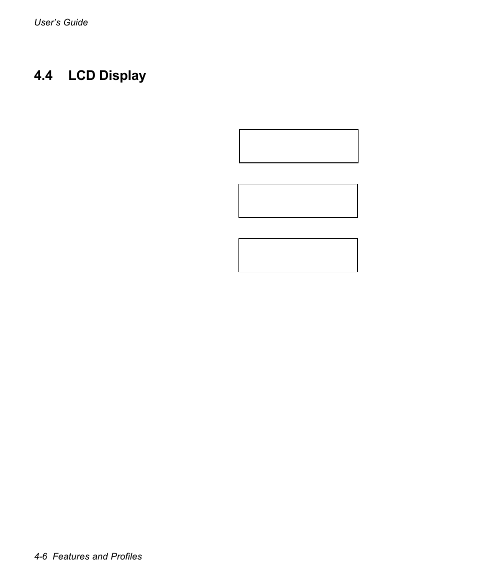 4 lcd display | AMT Datasouth documax 3300 User Manual | Page 82 / 221