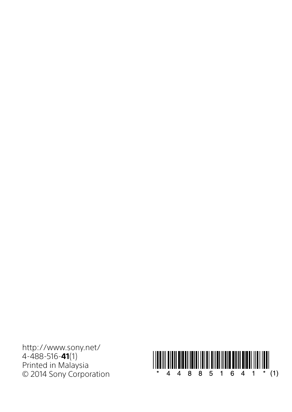 Sony SWF-BR100 User Manual | Page 36 / 36