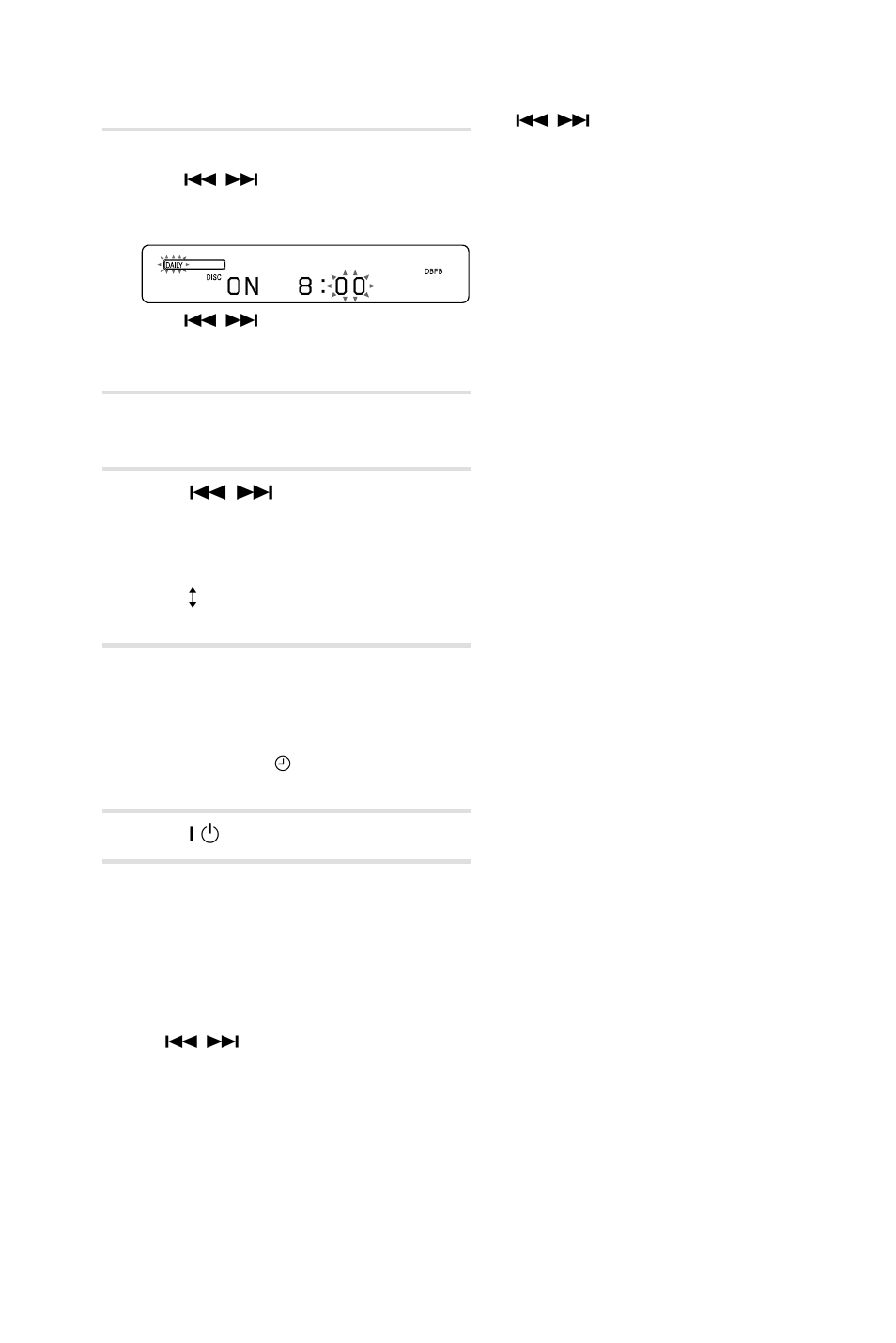 O n 8 : 0 0 | Sony CMT-RB5 User Manual | Page 18 / 32