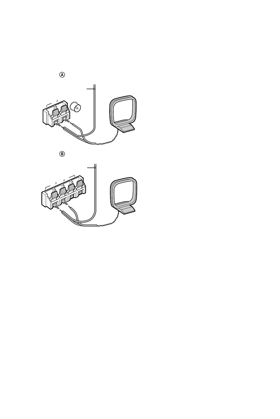 Am antenna, Connecting external antennas (continued), Jack type b | Insulated wire (not supplied) | Sony CMT-RB5 User Manual | Page 22 / 32