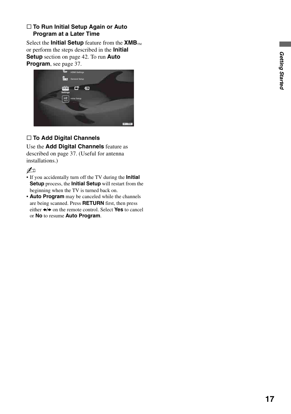 Sony KDL-52WL140 User Manual | Page 17 / 48