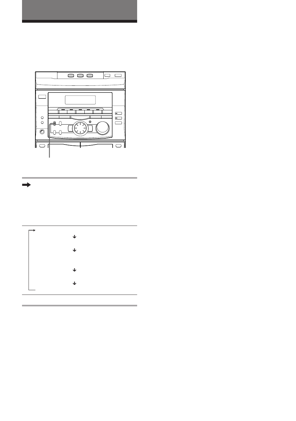Using the cd display, The cd player | Sony MHC-RX55 User Manual | Page 19 / 40