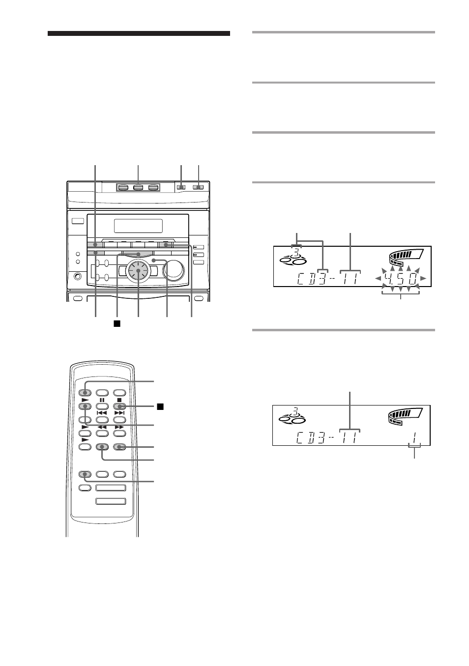 Programming the cd tracks | Sony MHC-RX55 User Manual | Page 22 / 40