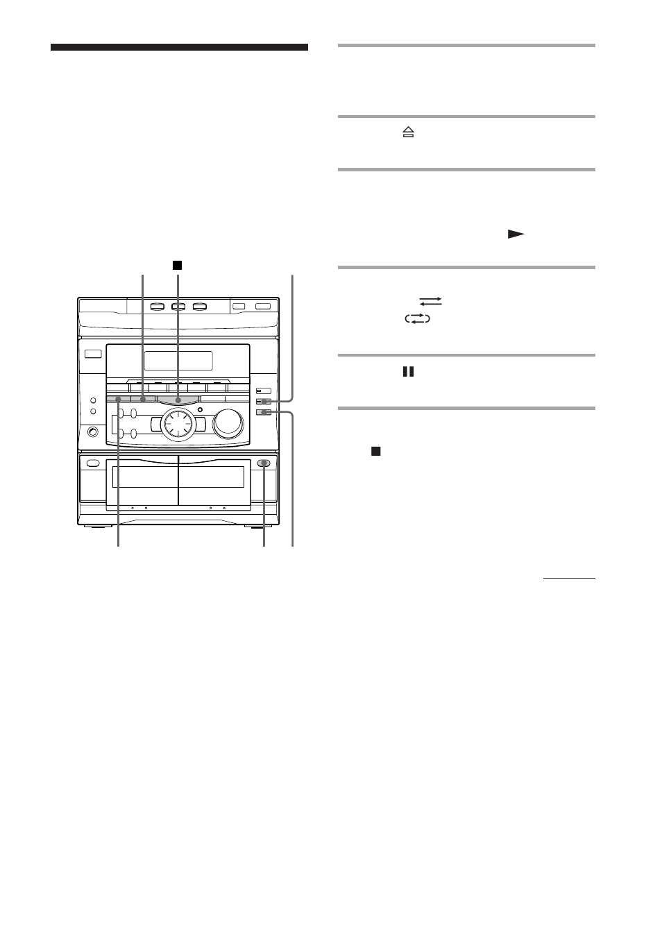 Recording cds by specifying the track order | Sony MHC-RX55 User Manual | Page 25 / 40