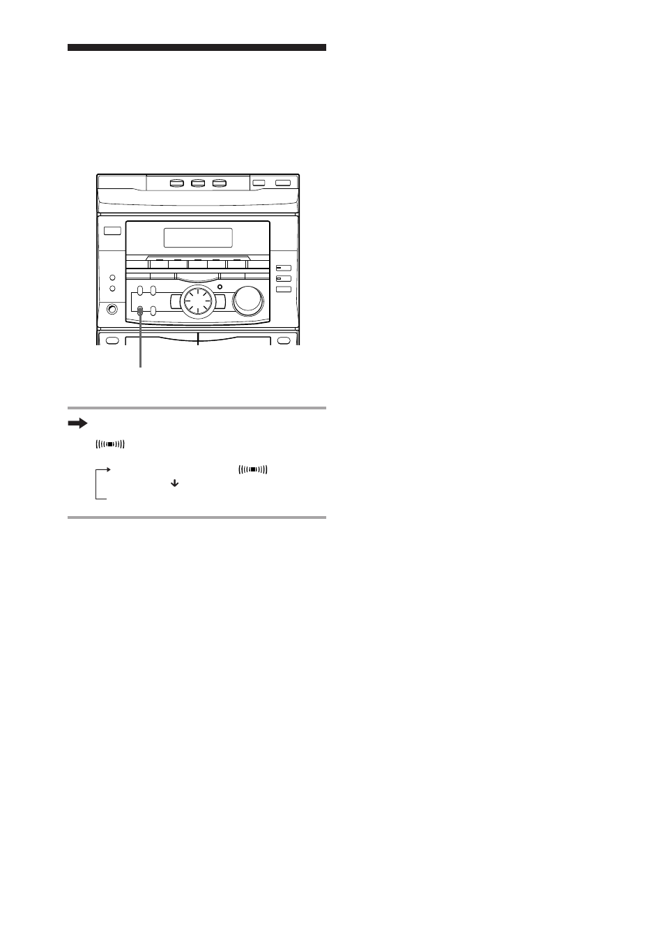 Activating the surround effect | Sony MHC-RX55 User Manual | Page 28 / 40