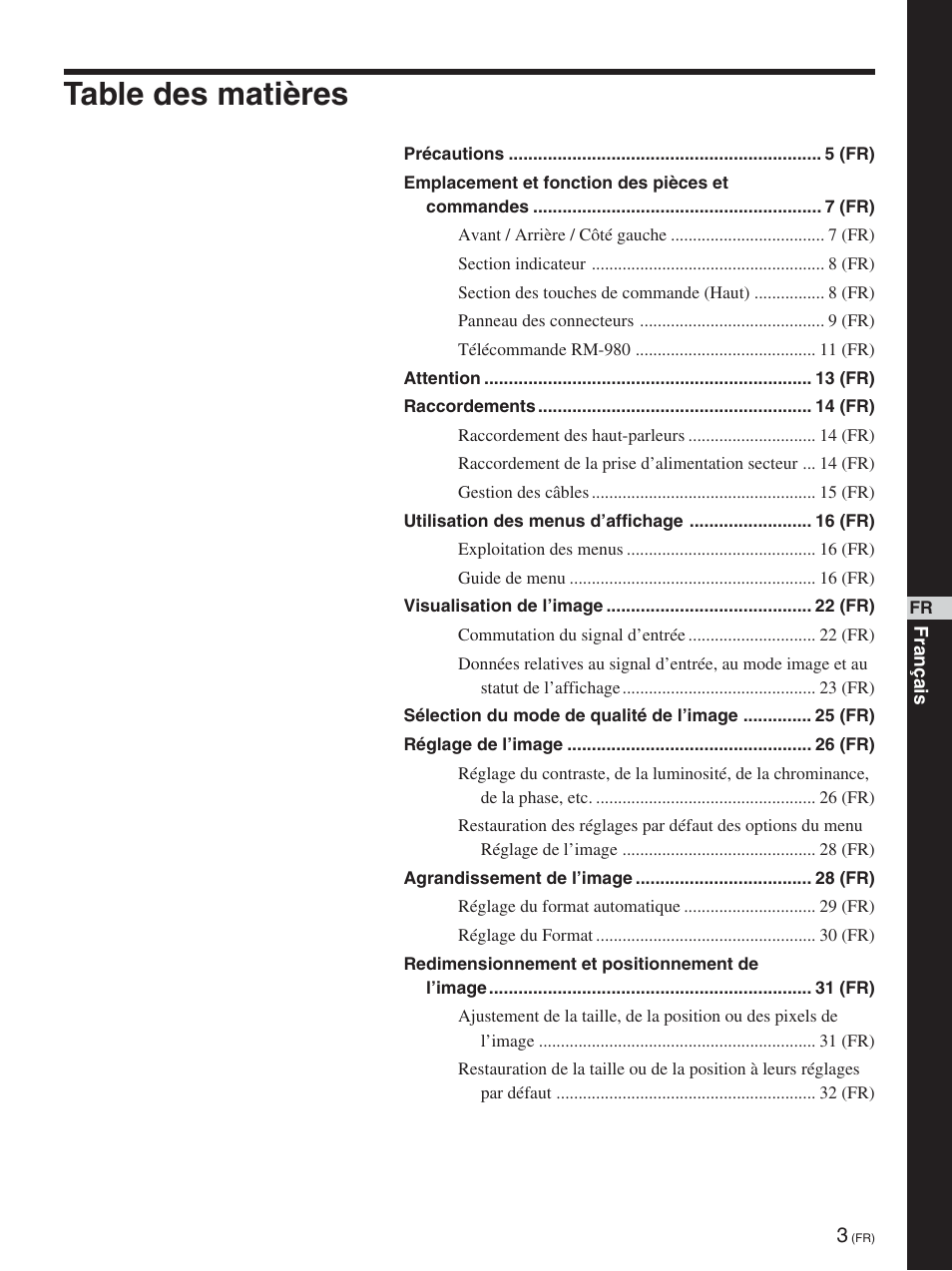 Sony FWD-50PX2 User Manual | Page 101 / 352