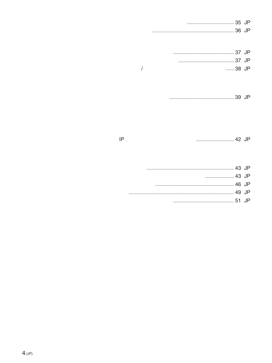 Sony FWD-50PX2 User Manual | Page 4 / 352