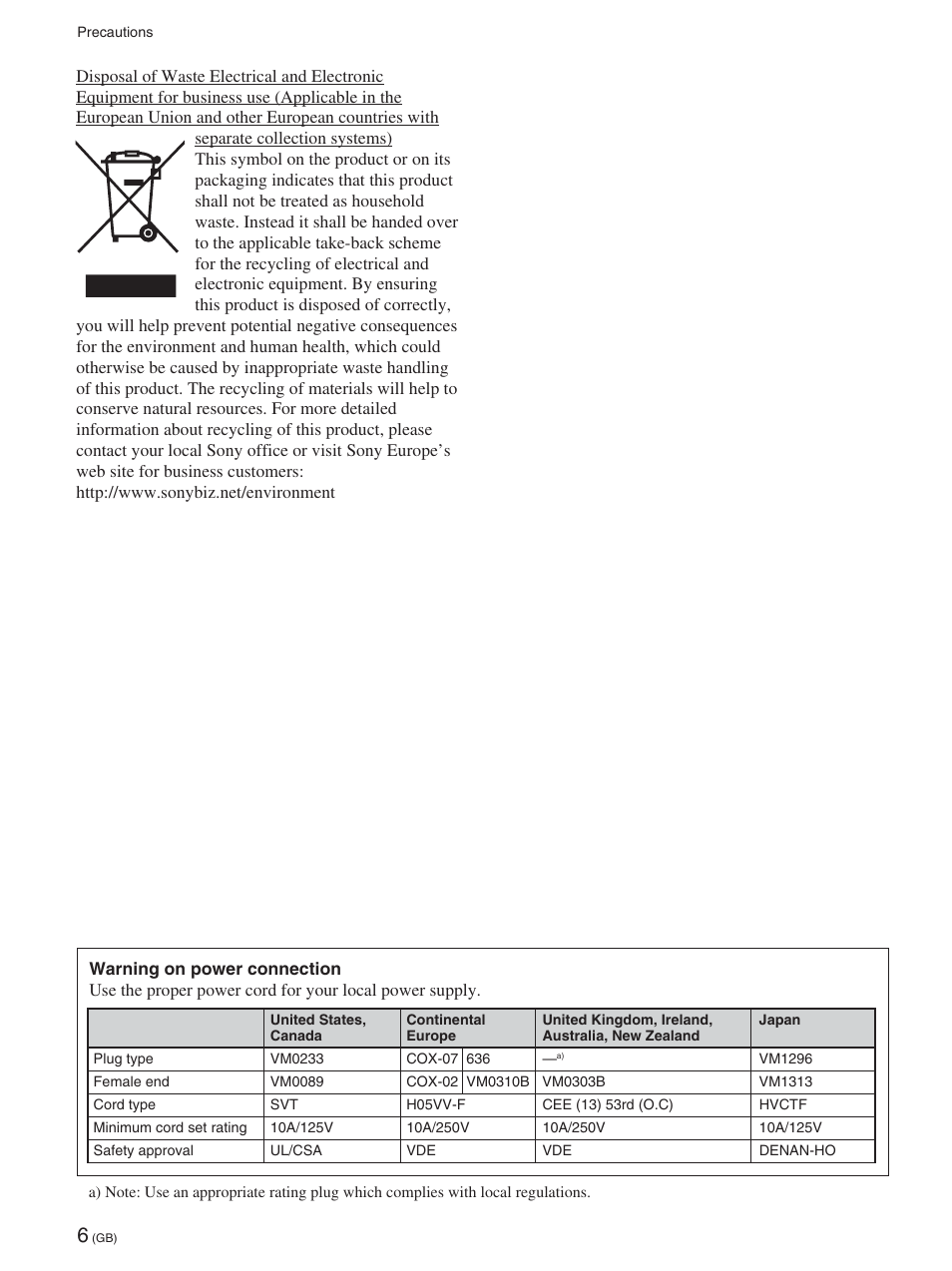 Sony FWD-50PX2 User Manual | Page 56 / 352