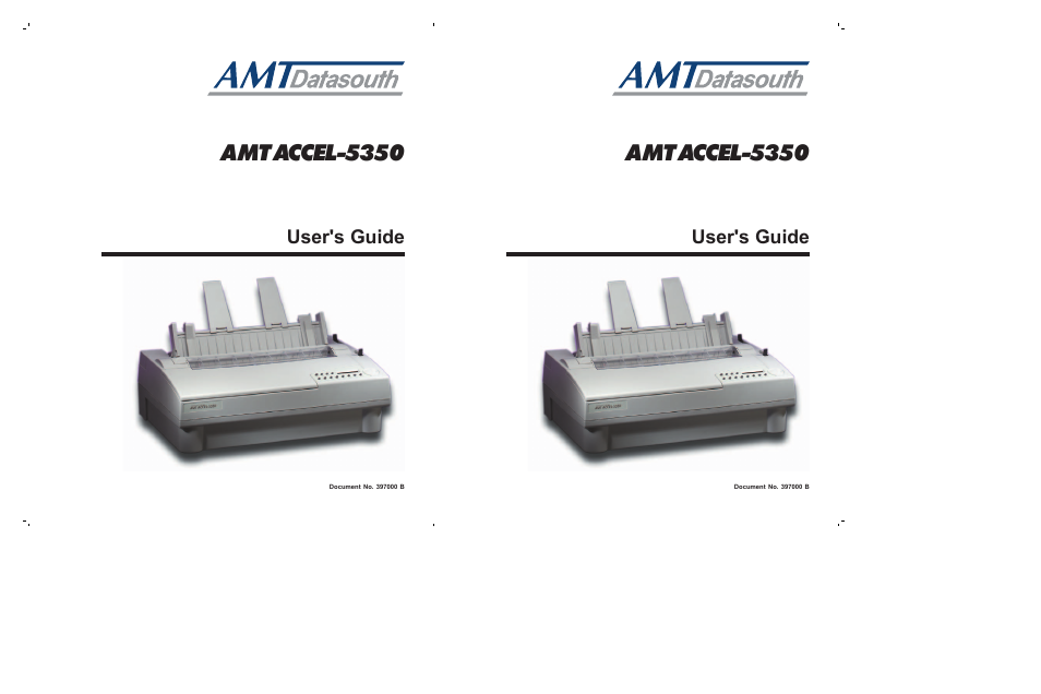 AMT Datasouth AMTACCEL-5350 User Manual | 255 pages