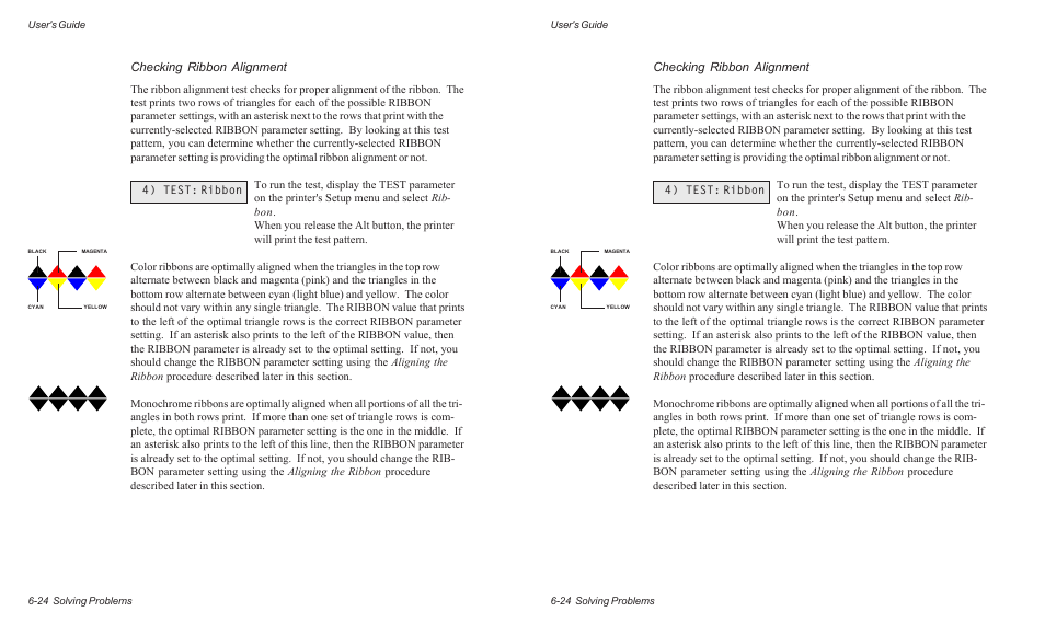 Checking ribbon alignment | AMT Datasouth AMTACCEL-5350 User Manual | Page 140 / 255