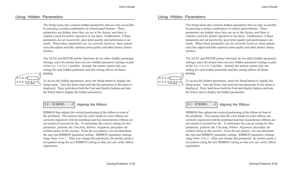 Using hidden parameters | AMT Datasouth AMTACCEL-5350 User Manual | Page 145 / 255