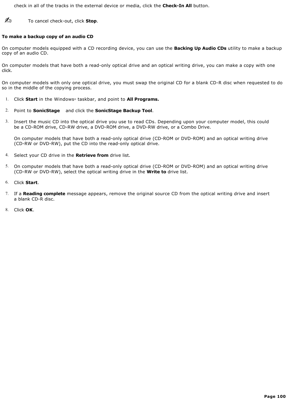 Sony PCV-RZ32G User Manual | Page 100 / 223