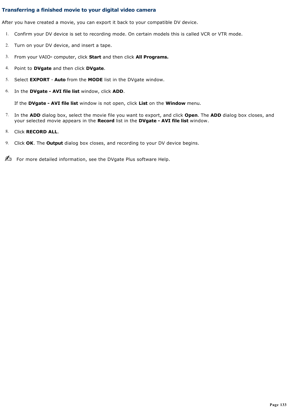 Sony PCV-RZ32G User Manual | Page 133 / 223