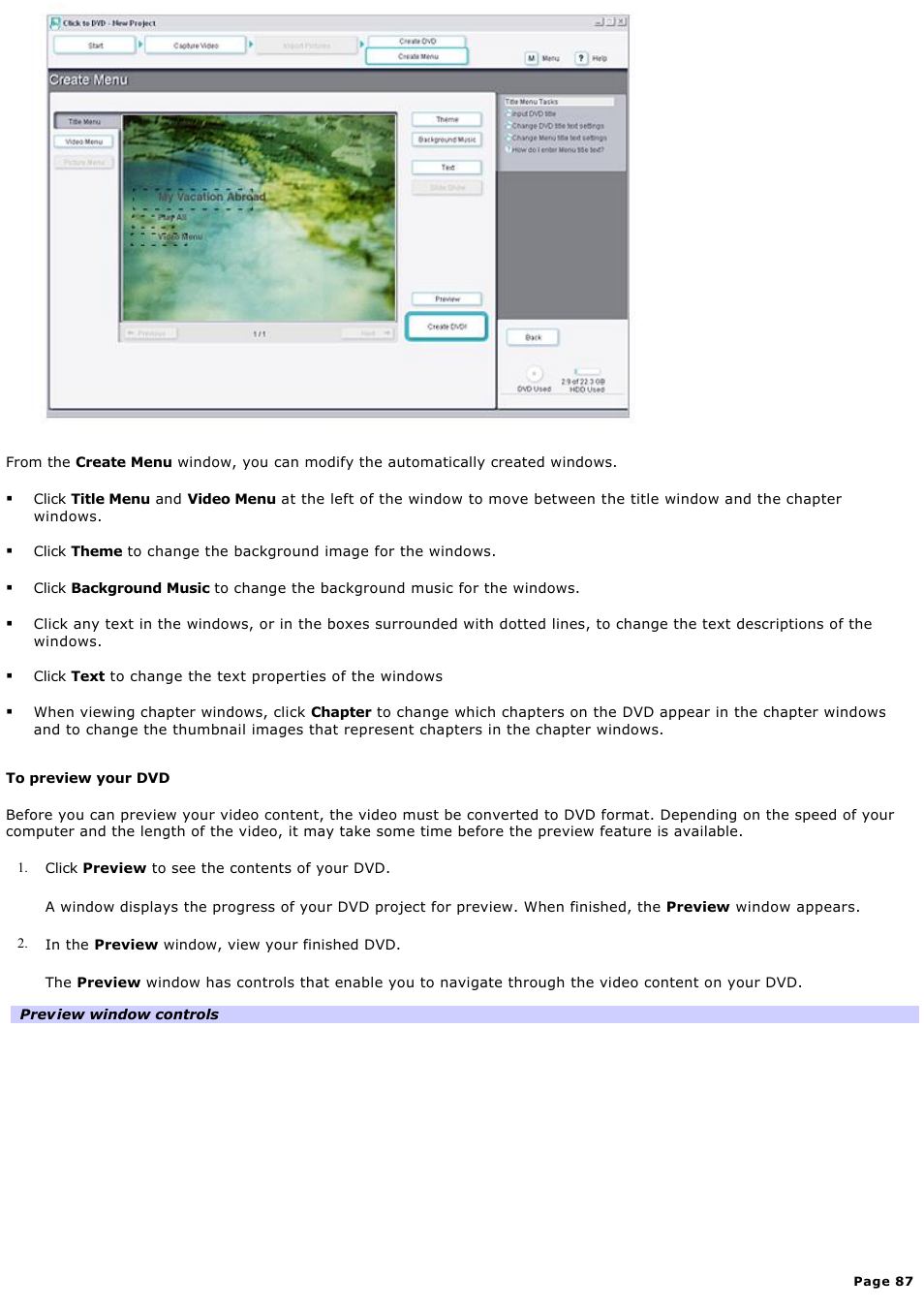 Sony PCV-RZ32G User Manual | Page 87 / 223