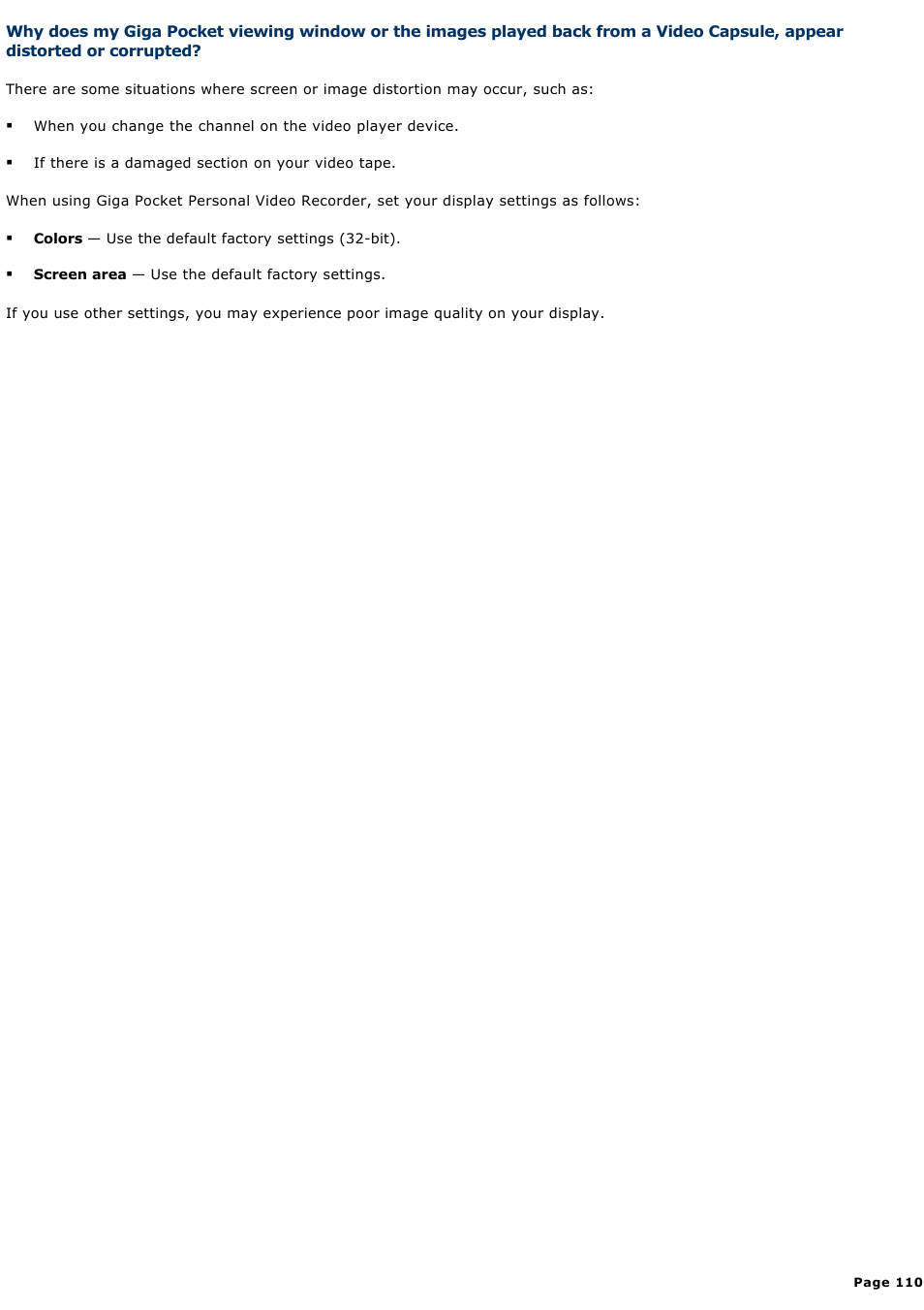 Sony PCG-GRT360ZG User Manual | Page 110 / 277