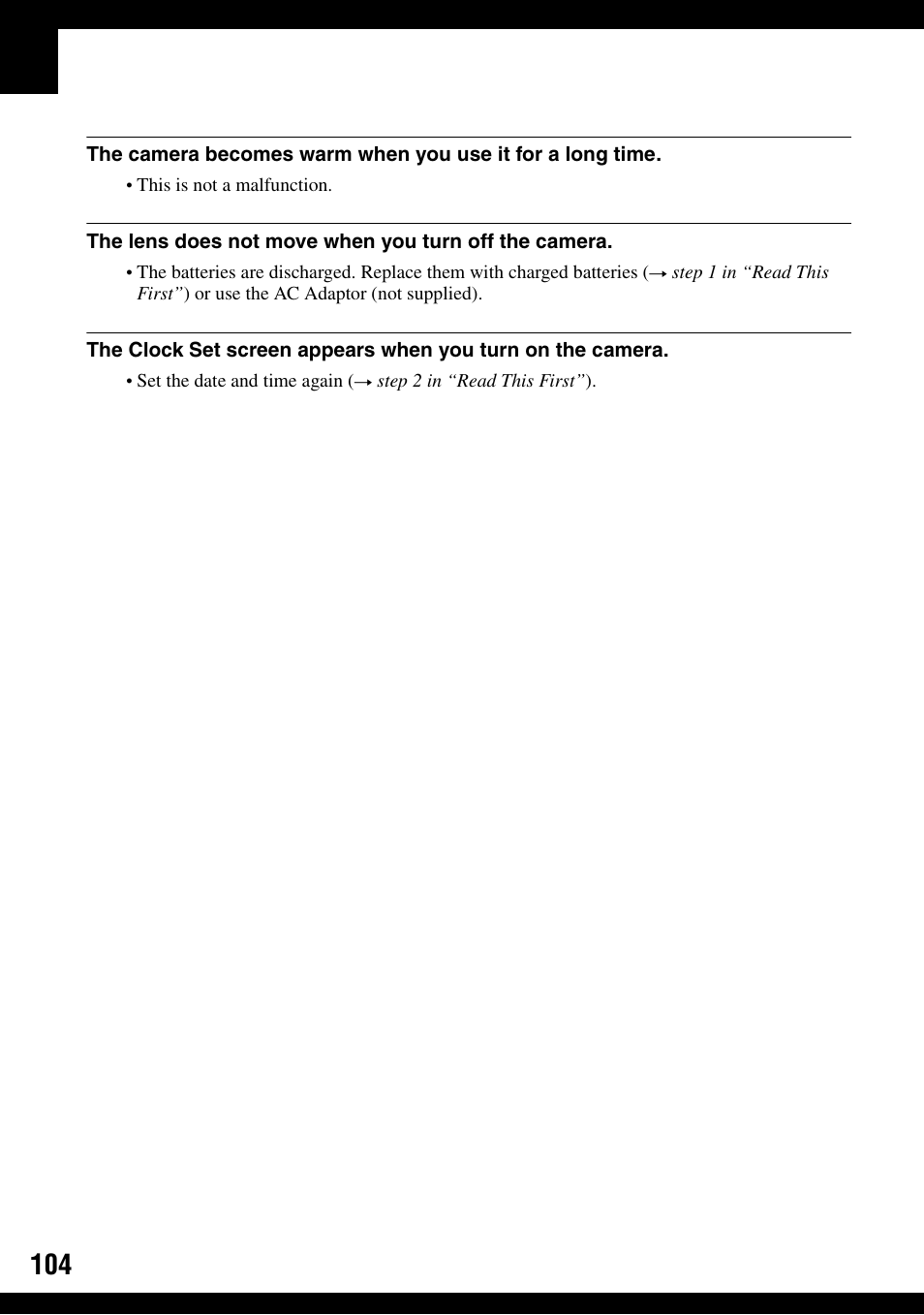 Sony DSC-H2 User Manual | Page 104 / 123