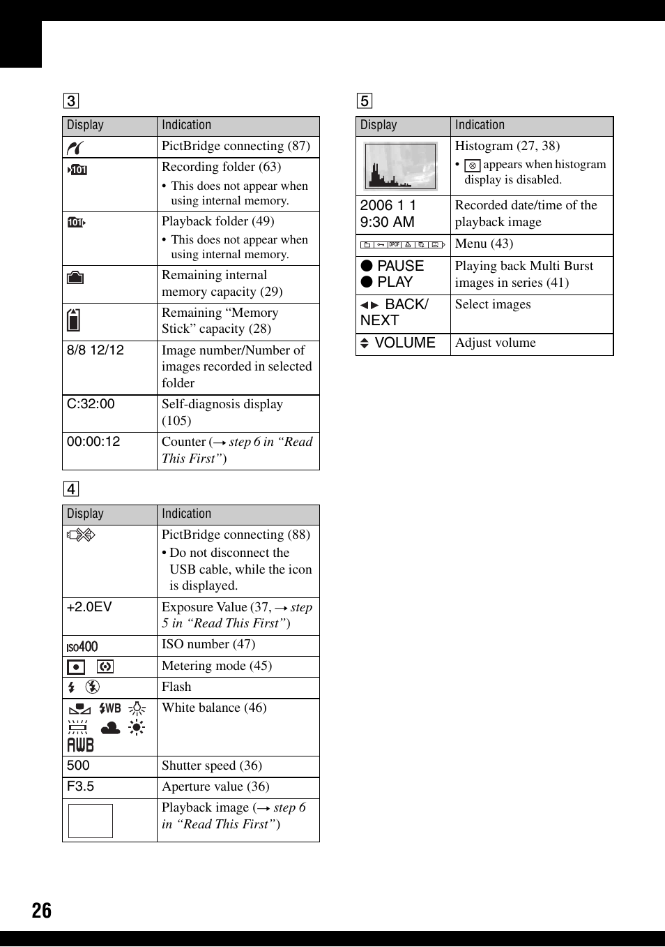 Sony DSC-H2 User Manual | Page 26 / 123