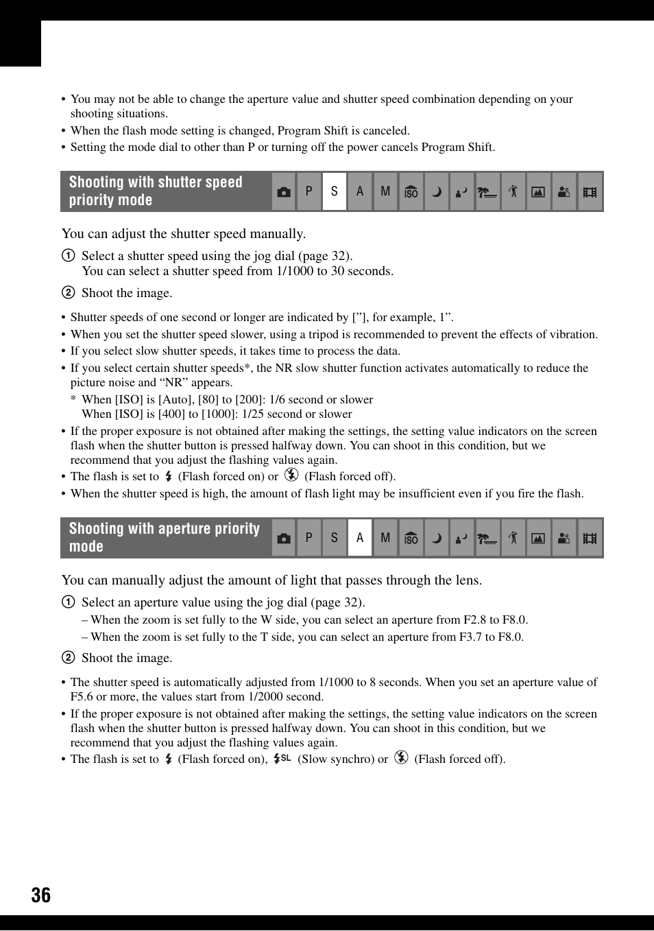 R (36), D (36), E (36) | Ue (36) | Sony DSC-H2 User Manual | Page 36 / 123