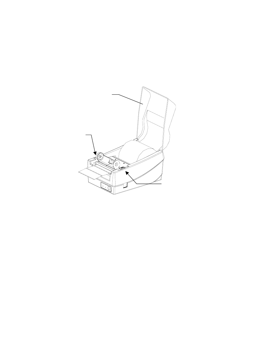 Loading the ribbon, Figure 8 – print head latches | AMT Datasouth 400 User Manual | Page 18 / 78