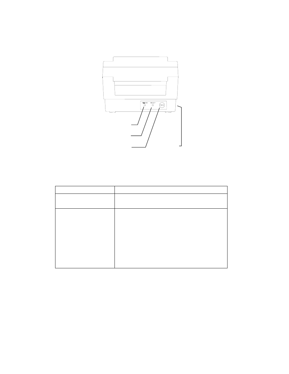 Keypad operation, Led description, Figure 16 – fastmark 400 series front panel | AMT Datasouth 400 User Manual | Page 26 / 78