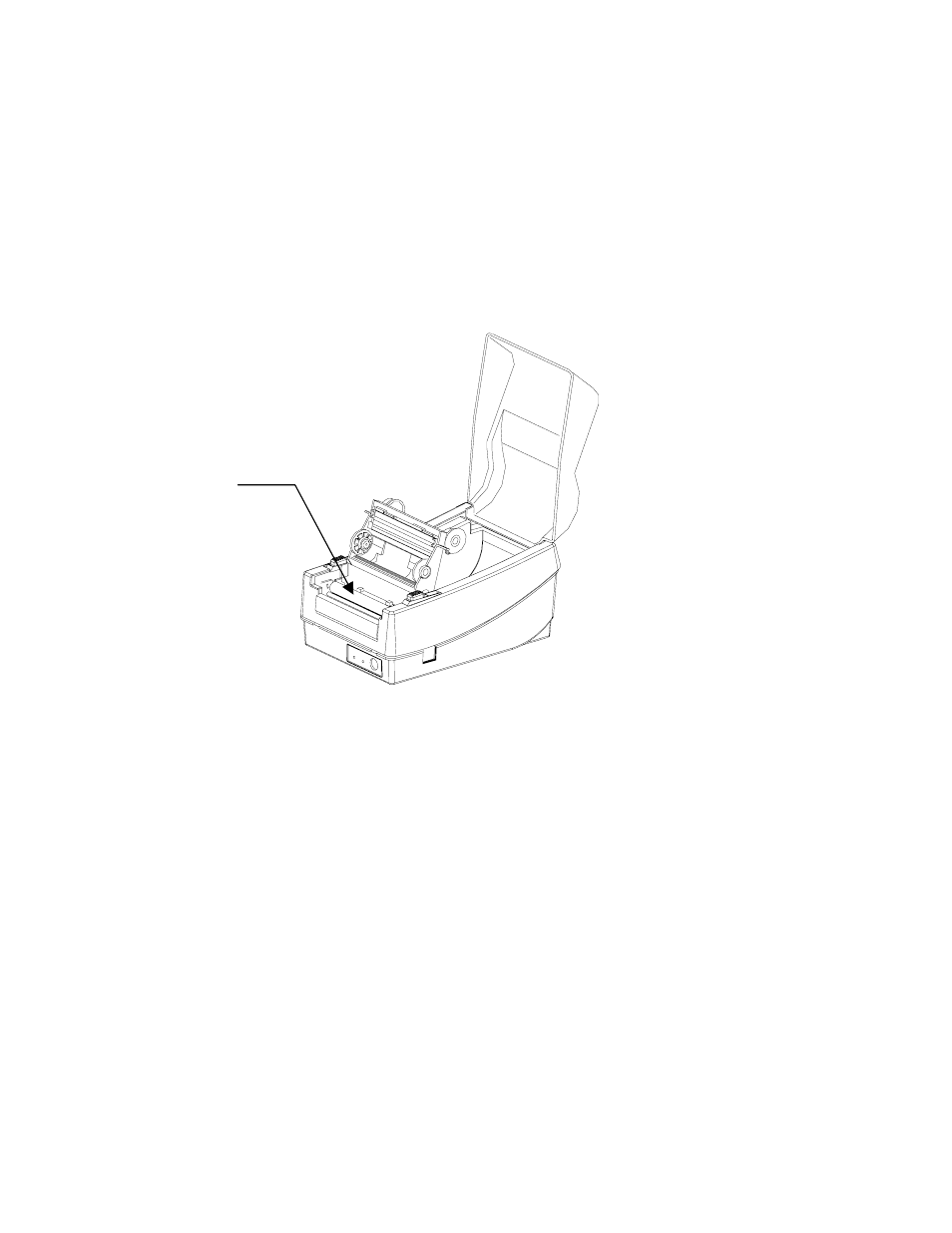 Cleaning the platen roller, Figure 21 – platen roller | AMT Datasouth 400 User Manual | Page 67 / 78