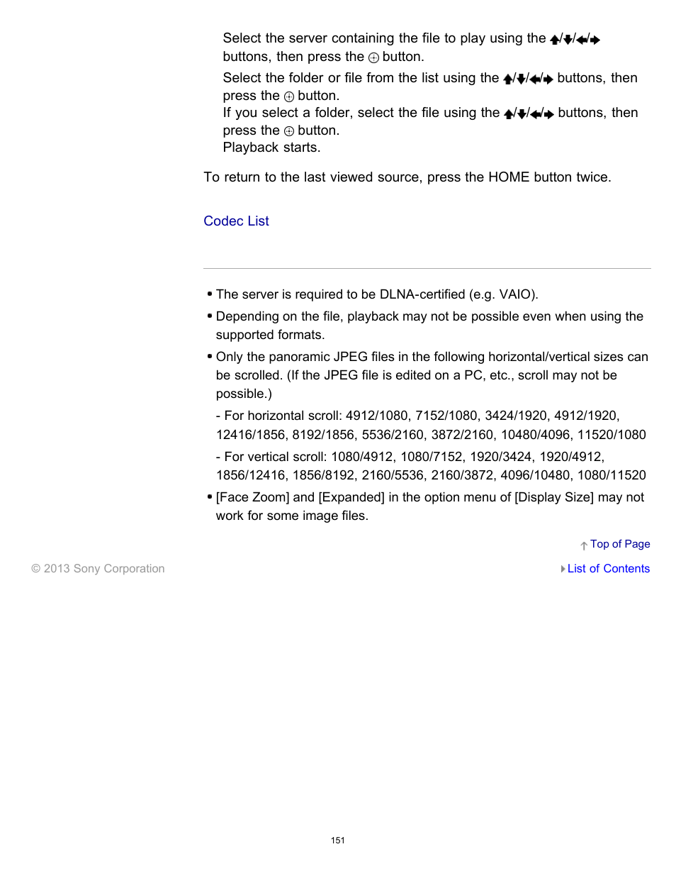 Sony KDL-55W900A User Manual | Page 149 / 245