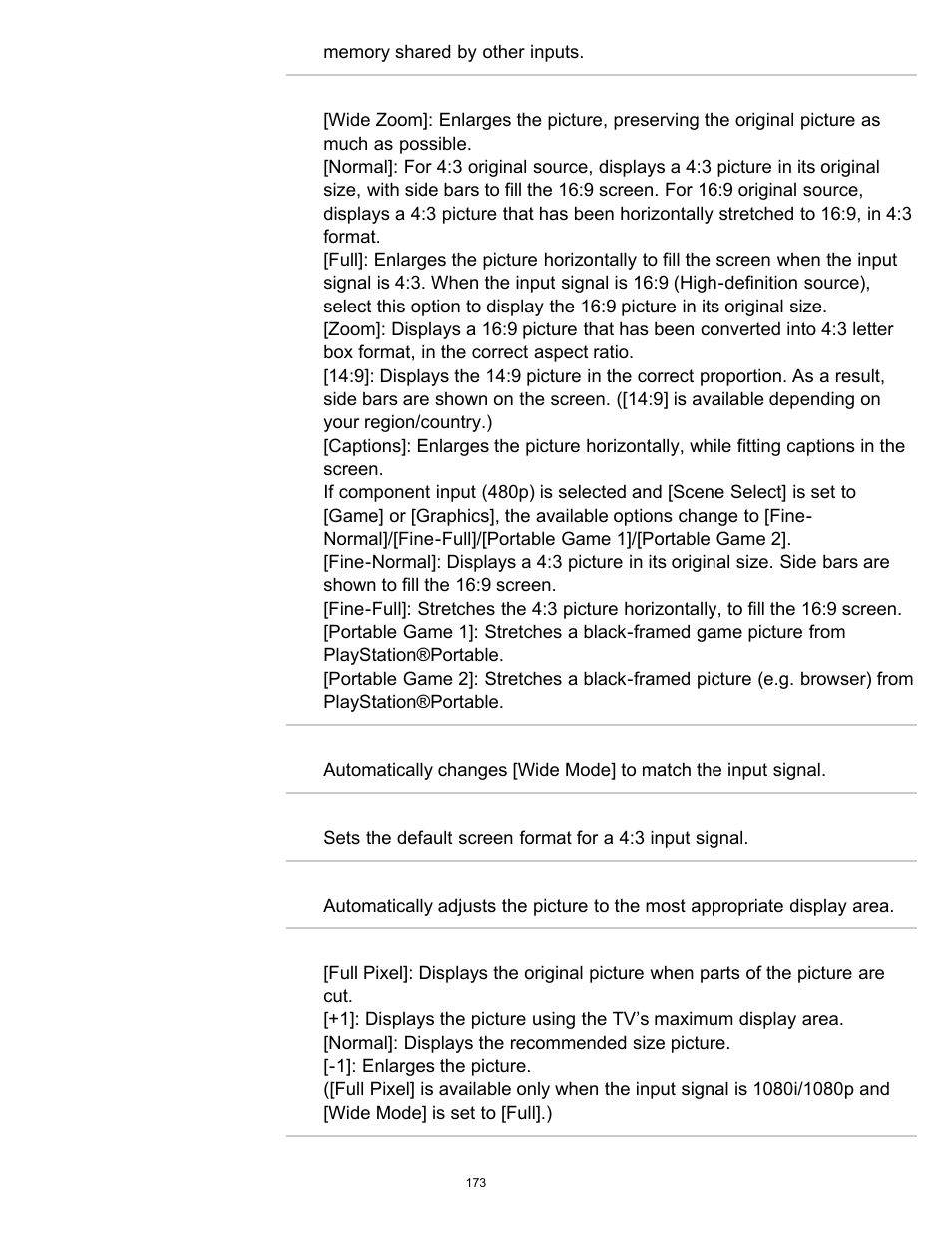 Sony KDL-55W900A User Manual | Page 171 / 245