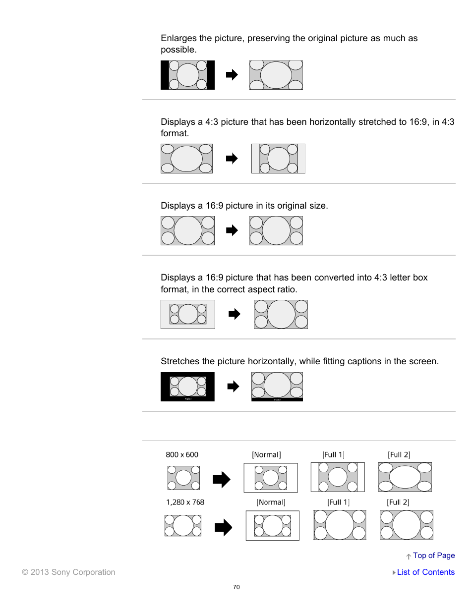 Available options (pc timing) | Sony KDL-55W900A User Manual | Page 73 / 245