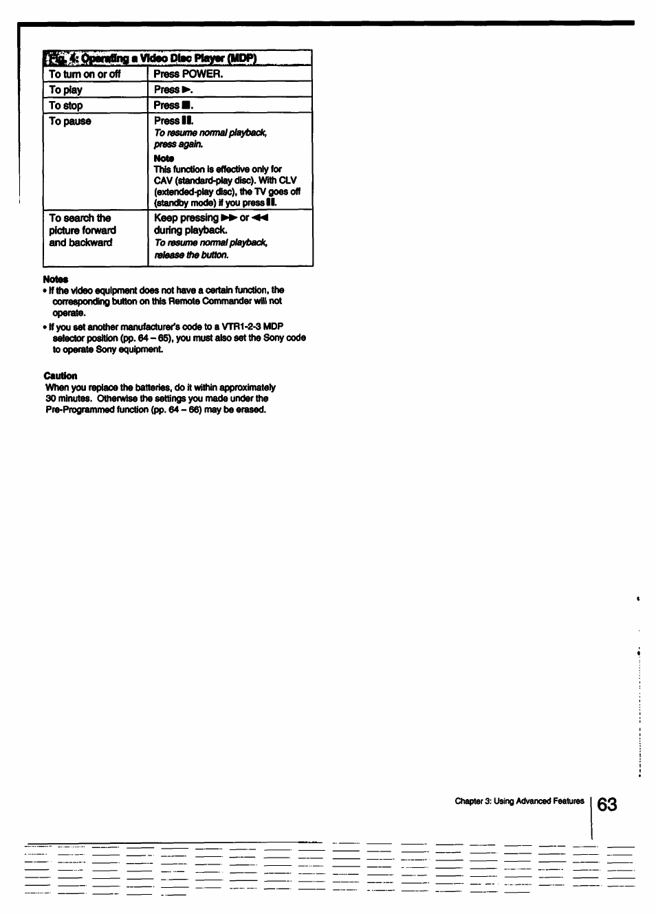 Caution | Sony KV-27XBR25 User Manual | Page 63 / 72