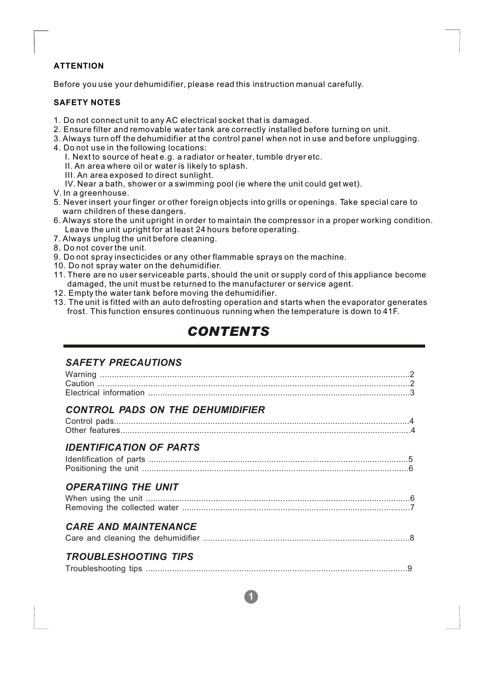 Alen MDF1-30AE User Manual | Page 2 / 12