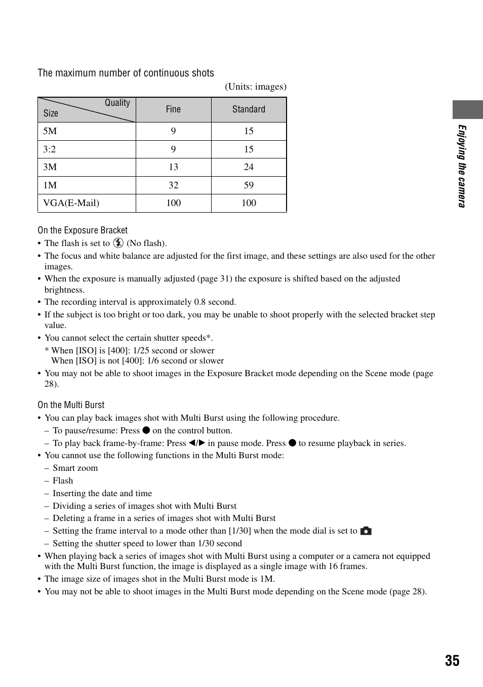 Sony DSC-H1 User Manual | Page 35 / 107