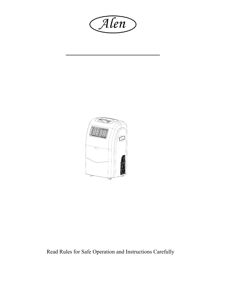 Alen C475A User Manual | 18 pages