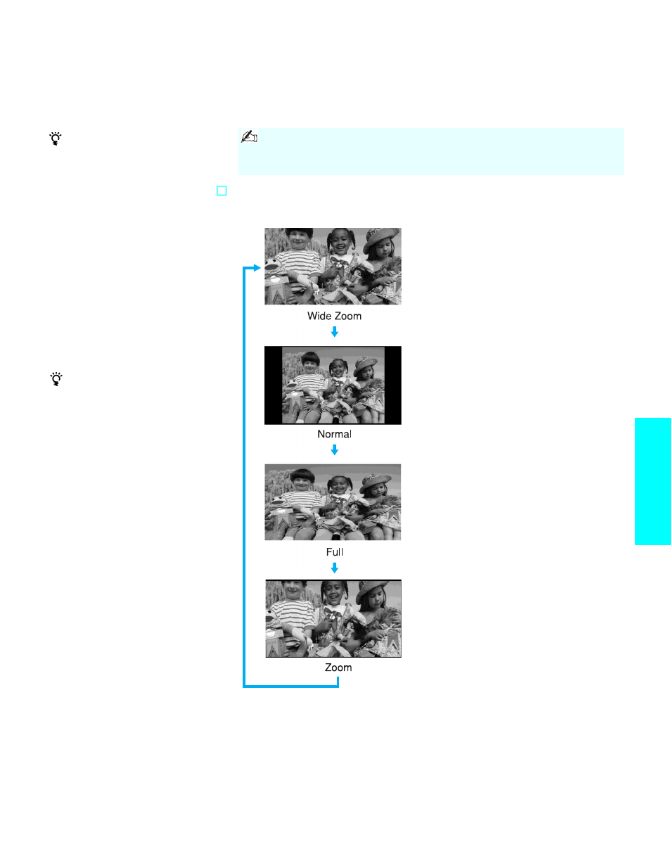 Using the wide screen mode, Features | Sony KDL-32XBR950 User Manual | Page 69 / 136