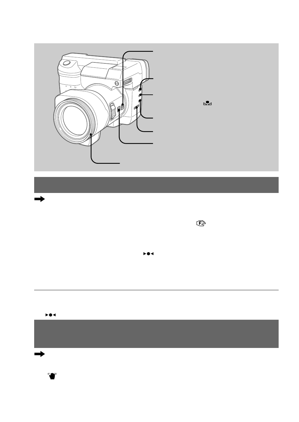 Utilización de varias funciones para grabación, Enfoque manual, Desactivación de la función de imagen estable | Sony MVC-FD91 User Manual | Page 84 / 100