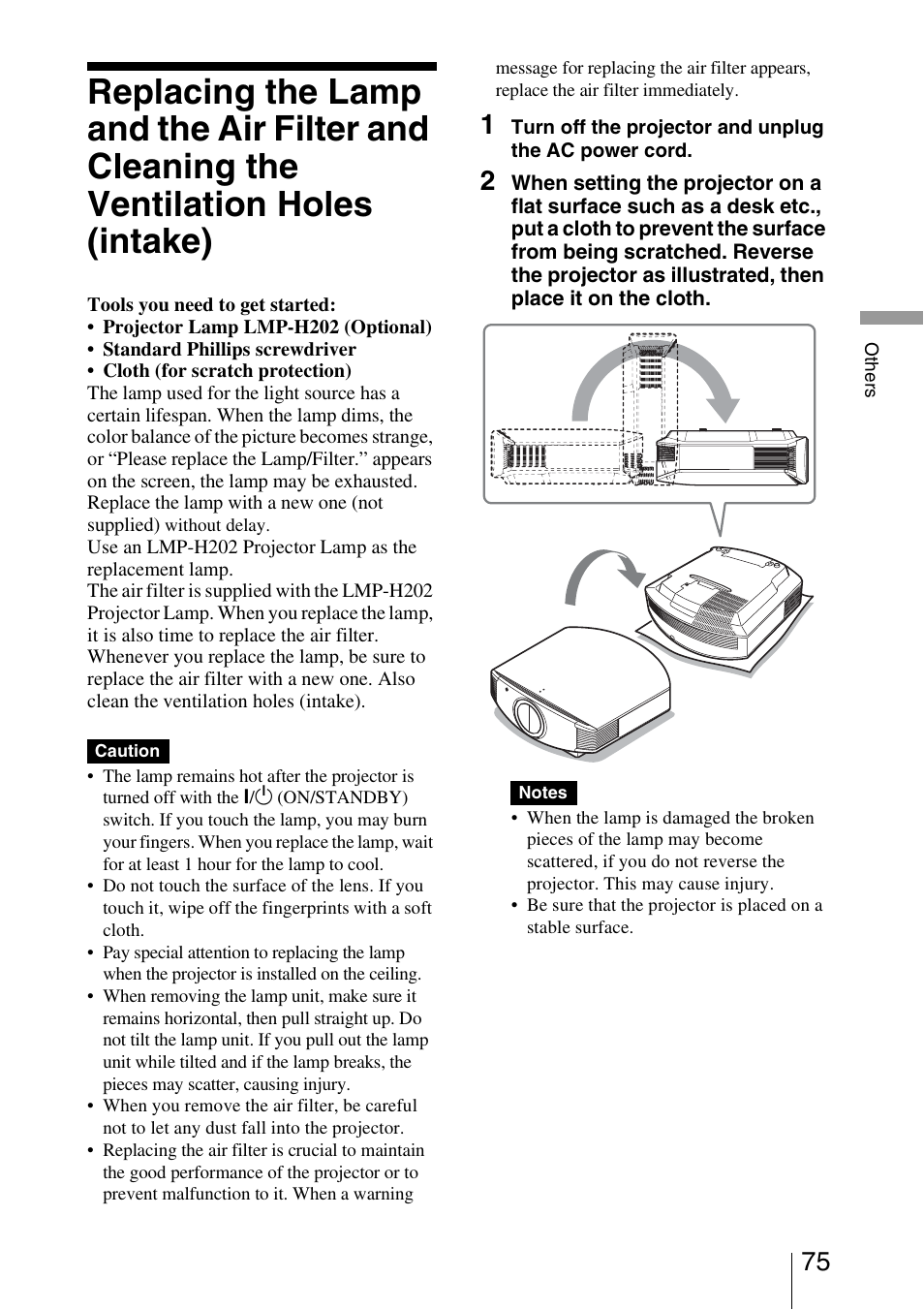 Sony VPL-VW95ES User Manual | Page 75 / 95