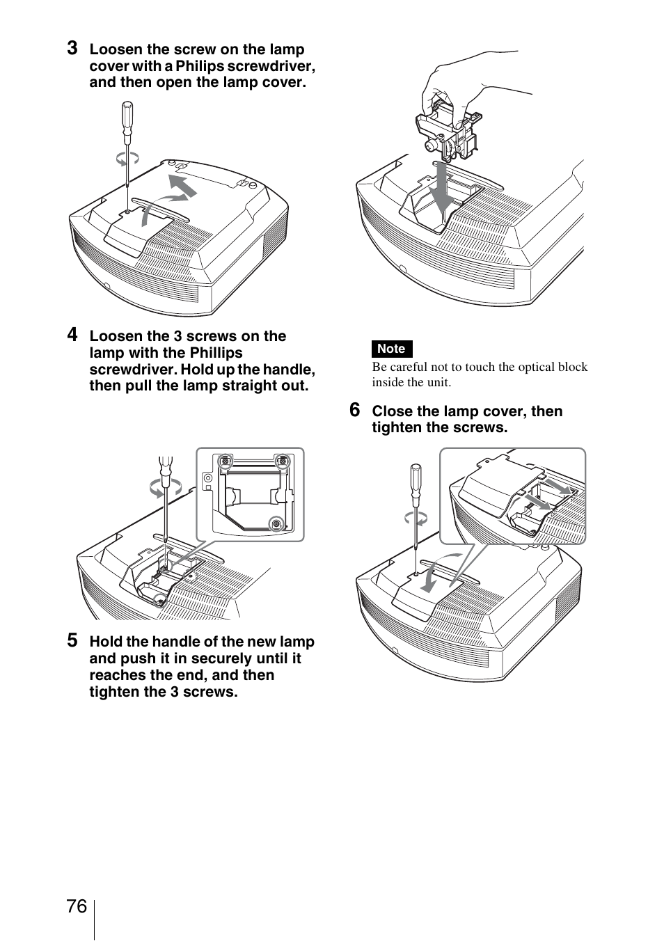 Sony VPL-VW95ES User Manual | Page 76 / 95