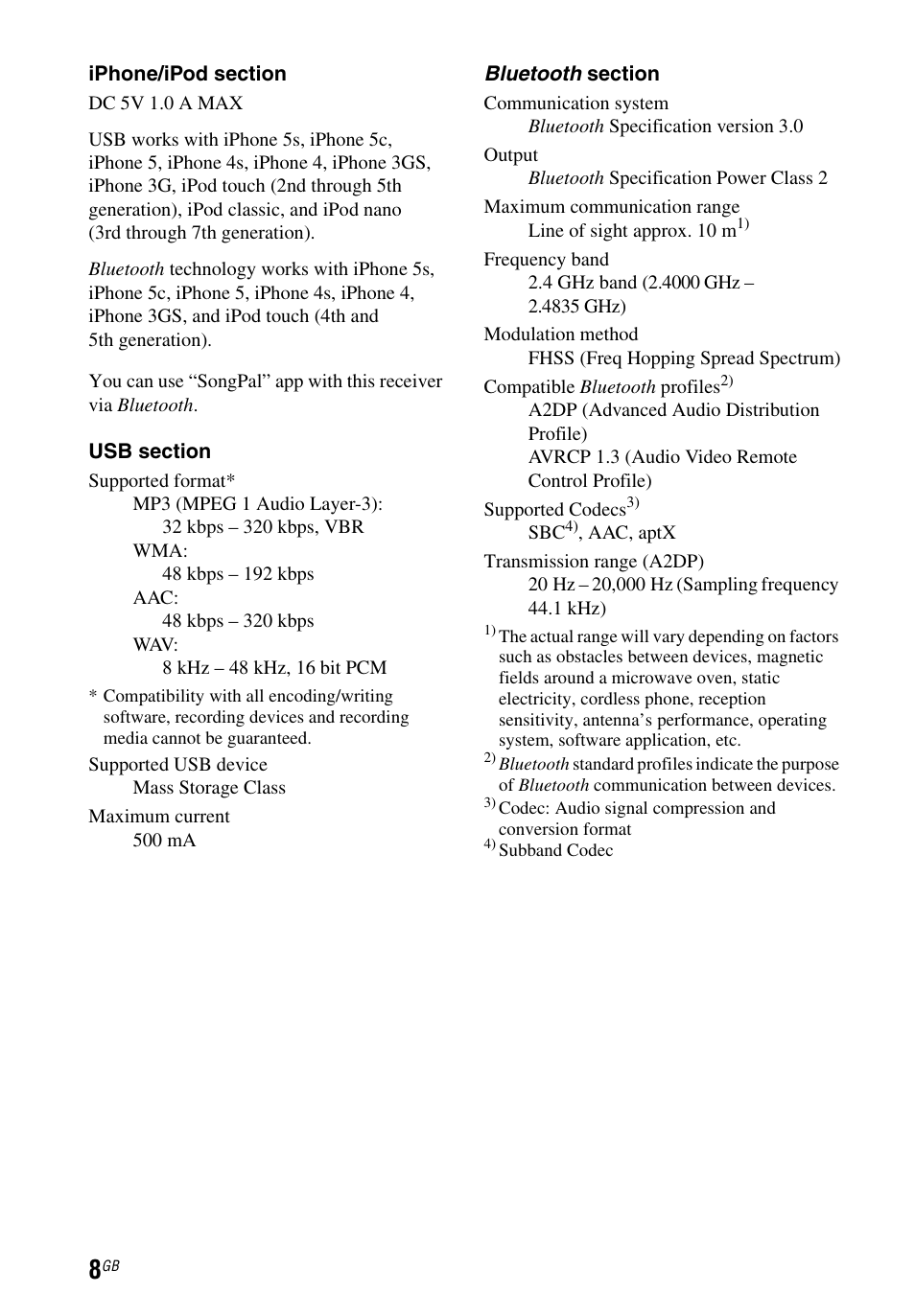 Sony STR-DH750 User Manual | Page 8 / 68