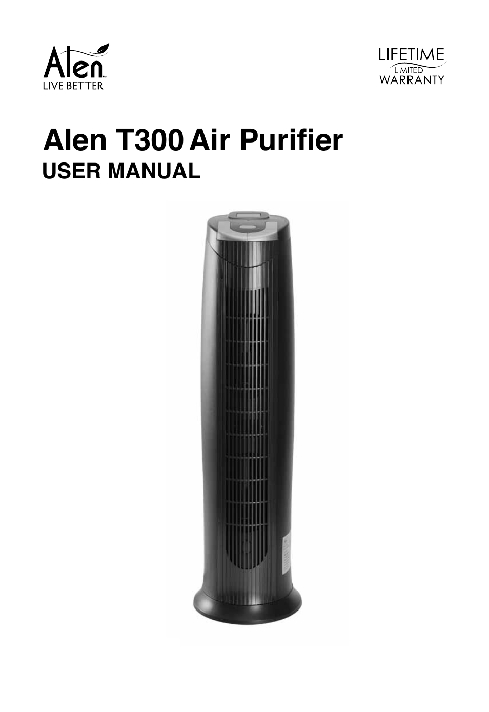 Alen T300 User Manual | 12 pages