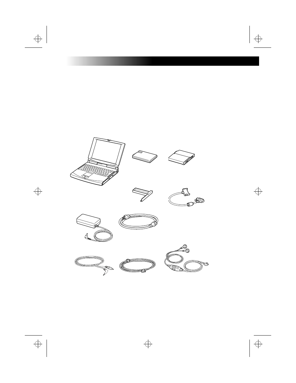 Computer and supplied accessories | Sony PCG-705 User Manual | Page 3 / 16