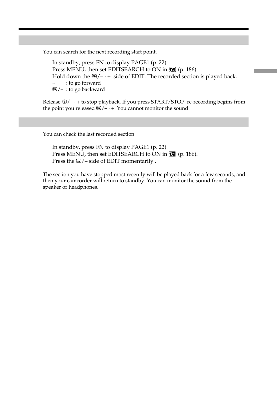Sony DCR-PC101 User Manual | Page 37 / 224