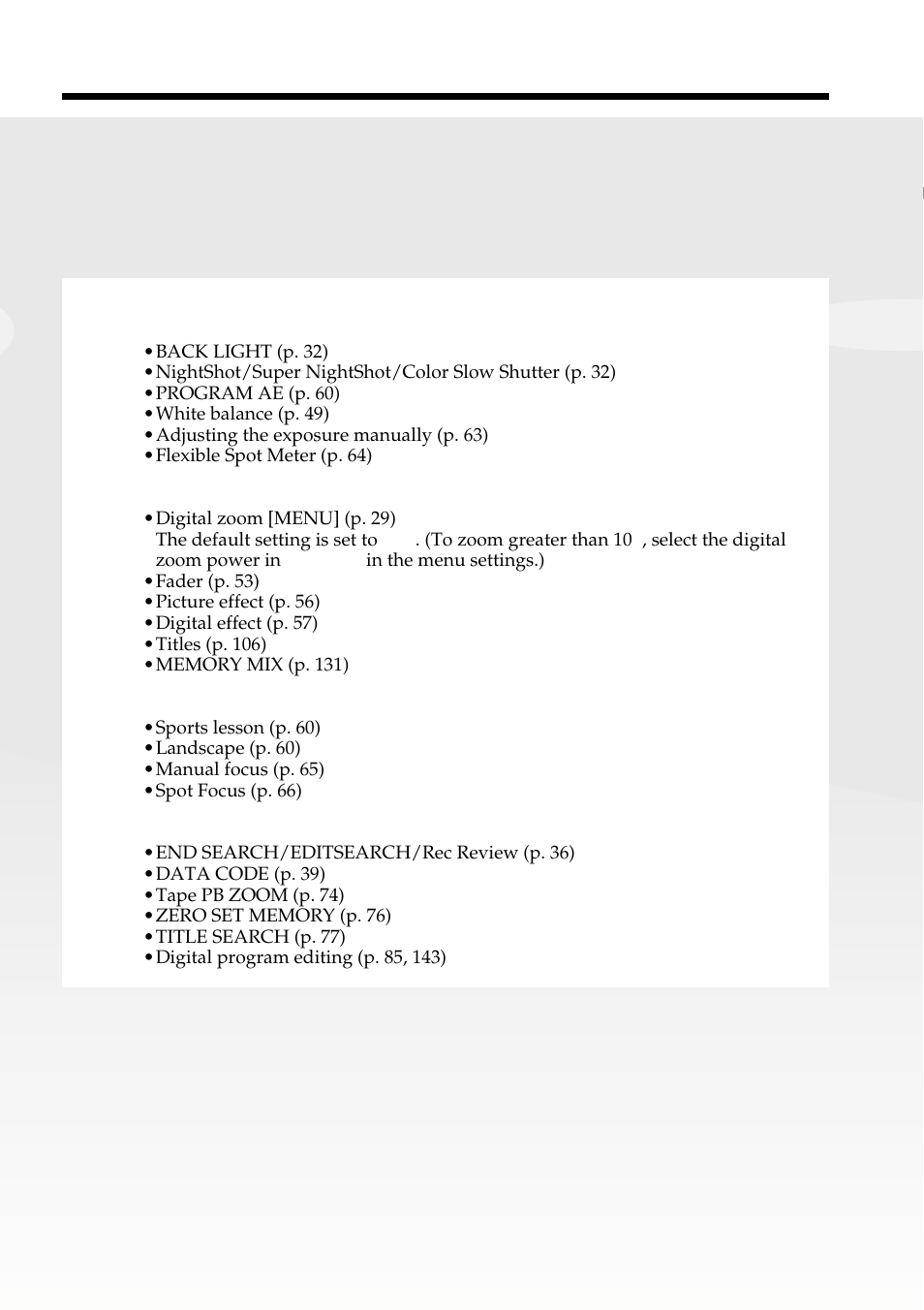 Sony DCR-PC101 User Manual | Page 5 / 224
