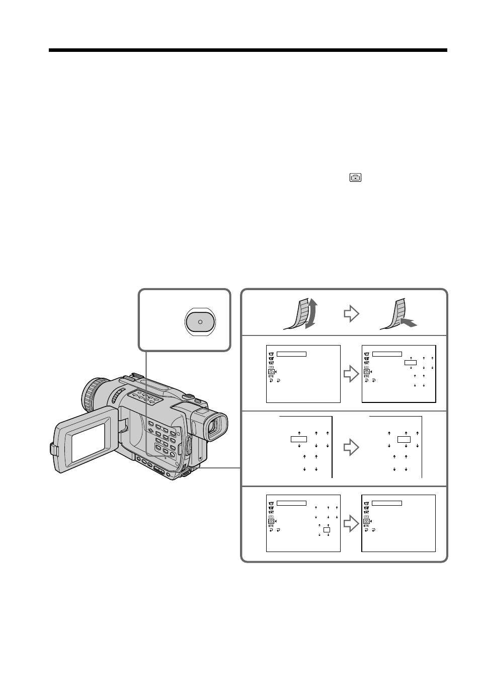 Step 2 setting the date and time | Sony DCR-TRV740 User Manual | Page 18 / 212