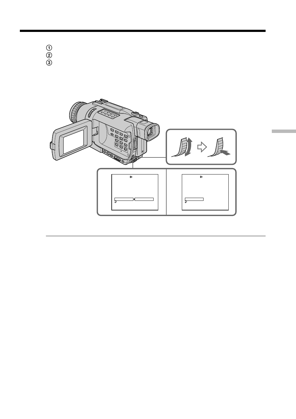 4 ) confirming vcr operation | Sony DCR-TRV740 User Manual | Page 79 / 212