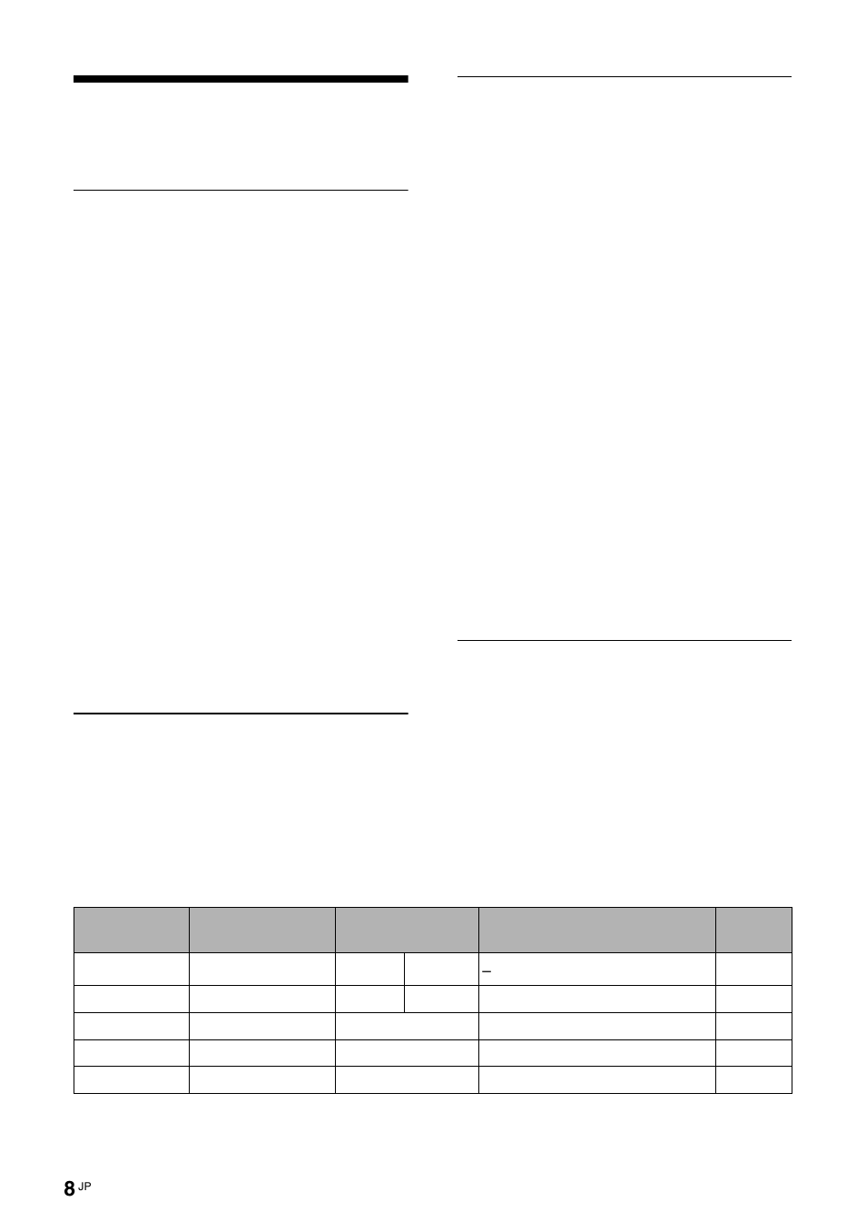 本機の性能を保持す るために, 本機の性能を保持するために, 液晶パネルについて | 設置についてのご注意, ディスプレイのお手入れについて, ディスプレイ表面の取扱いについて のご注意 | Sony KLH-W26 User Manual | Page 8 / 215