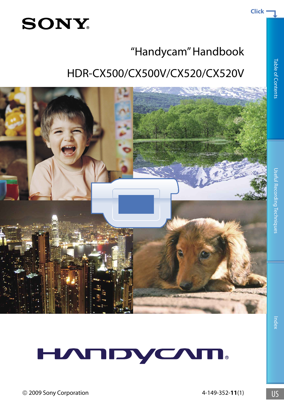 Sony HDR-CX500V User Manual | 130 pages