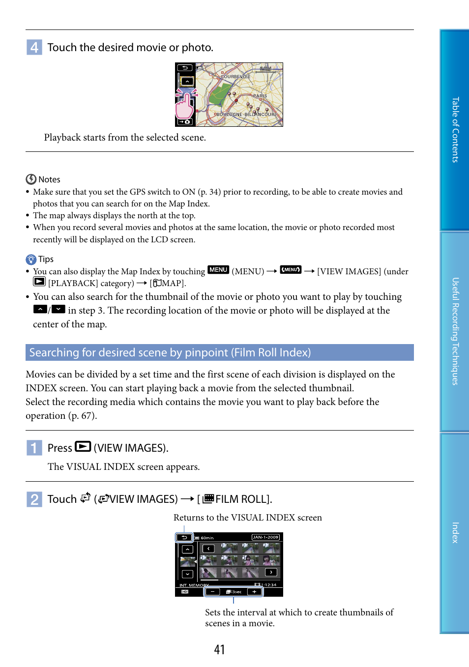 Sony HDR-CX500V User Manual | Page 41 / 130