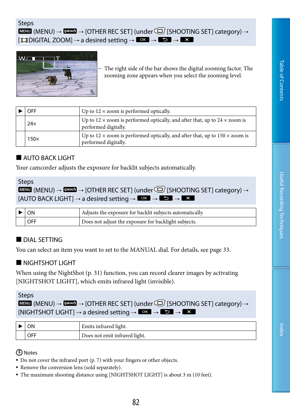 Sony HDR-CX500V User Manual | Page 82 / 130